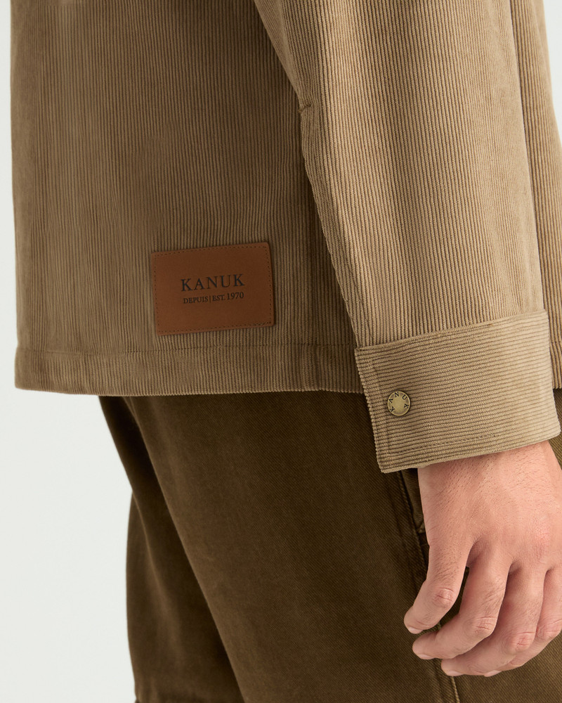 Lƒ??Acadien Corduroy Overshirt 6