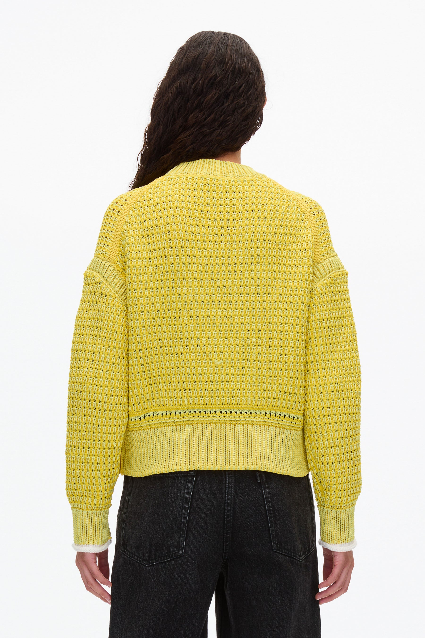 Bi-Color Pullover with Button Details - 3