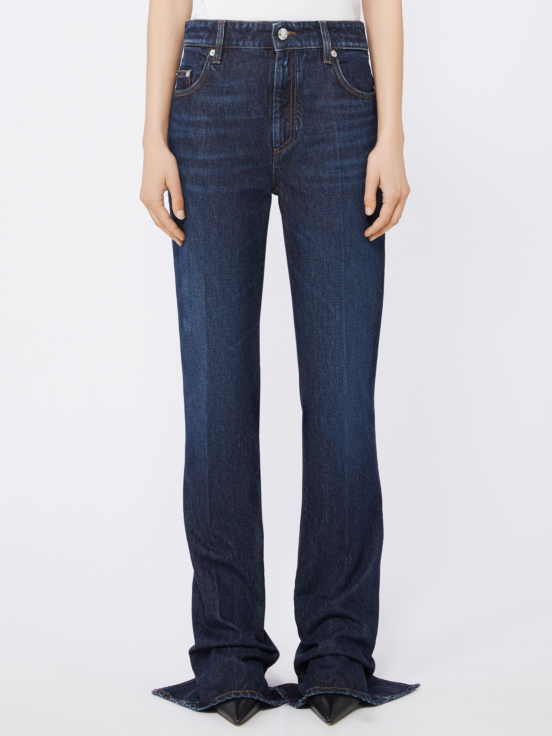 SPIGOLA Low-waisted flared jeans - 3