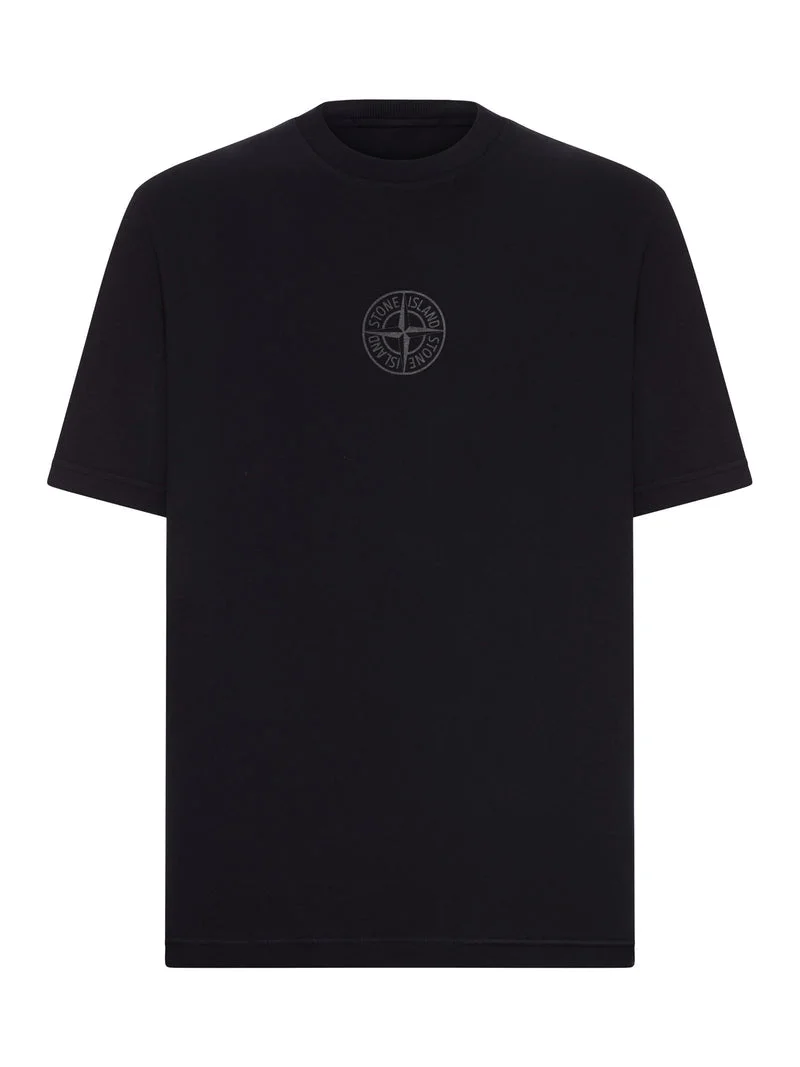 Stone Island Men T-Shirt With Compass Logo Print - 1