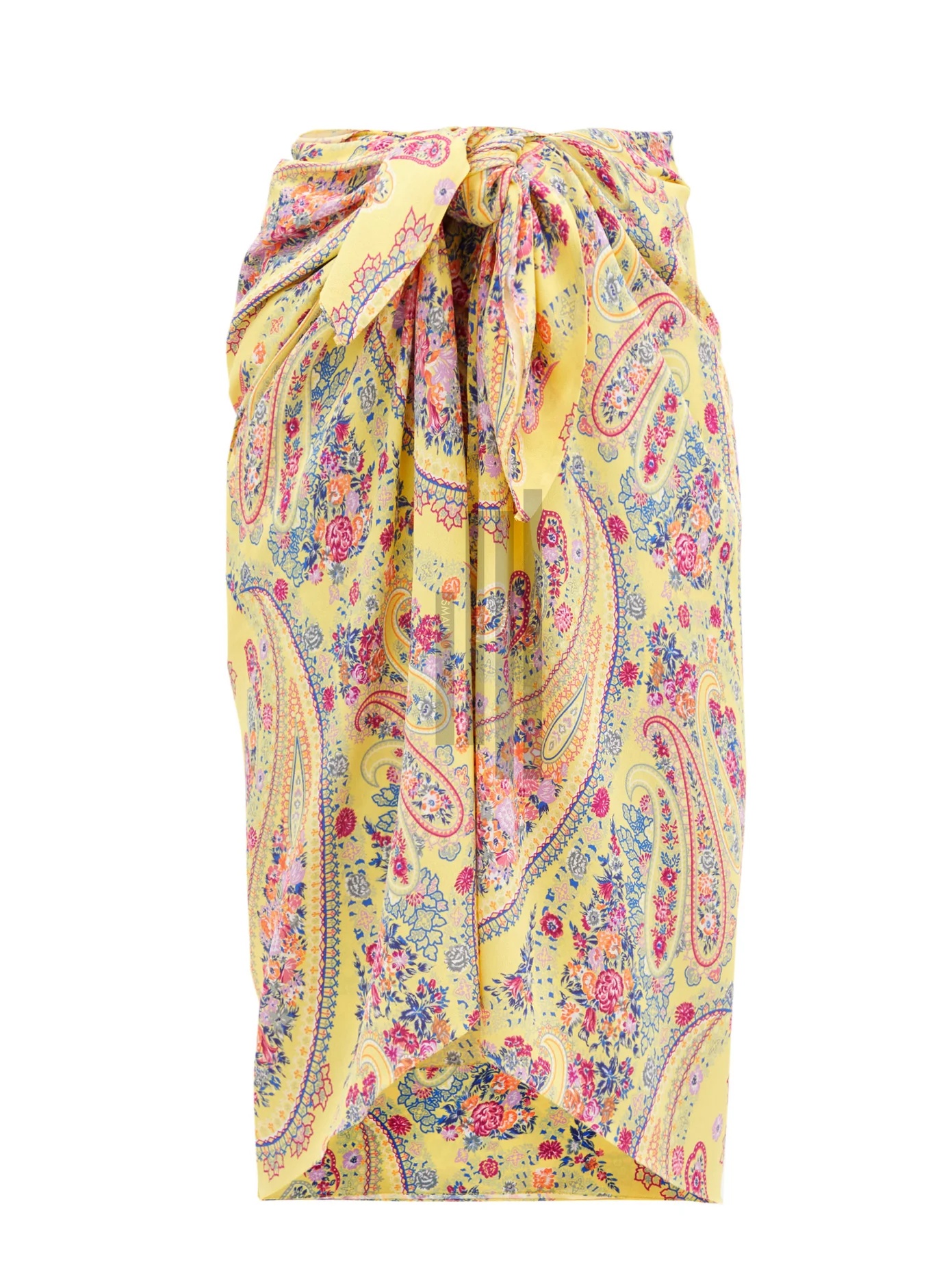 Paisley-print georgette sarong - 1