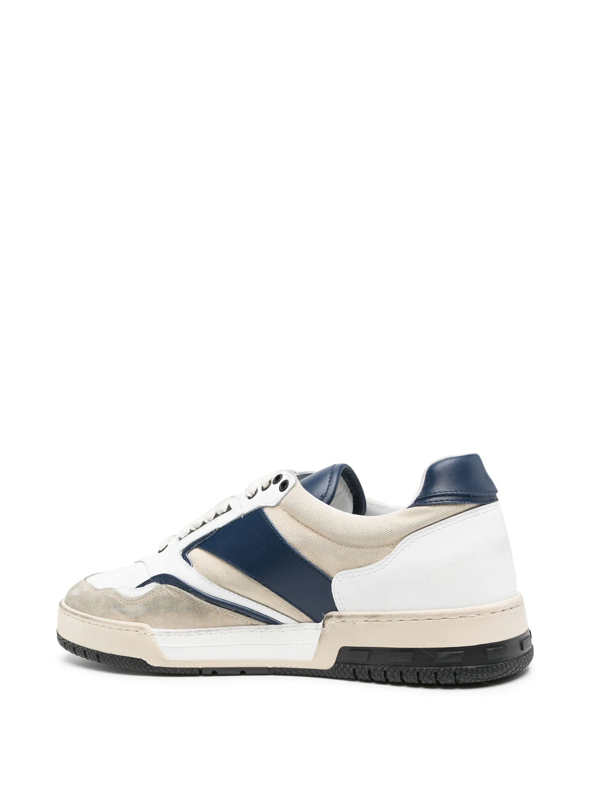 RHUDE RACING SNEAKERS (NAVY/TAN/WHITE) - 3