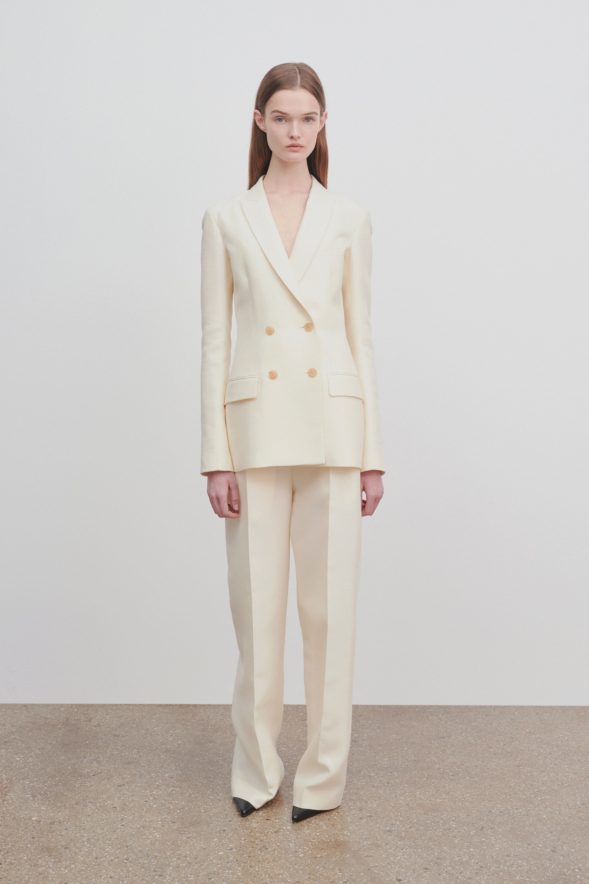 Gordon Pant in Wool and Silk - 3