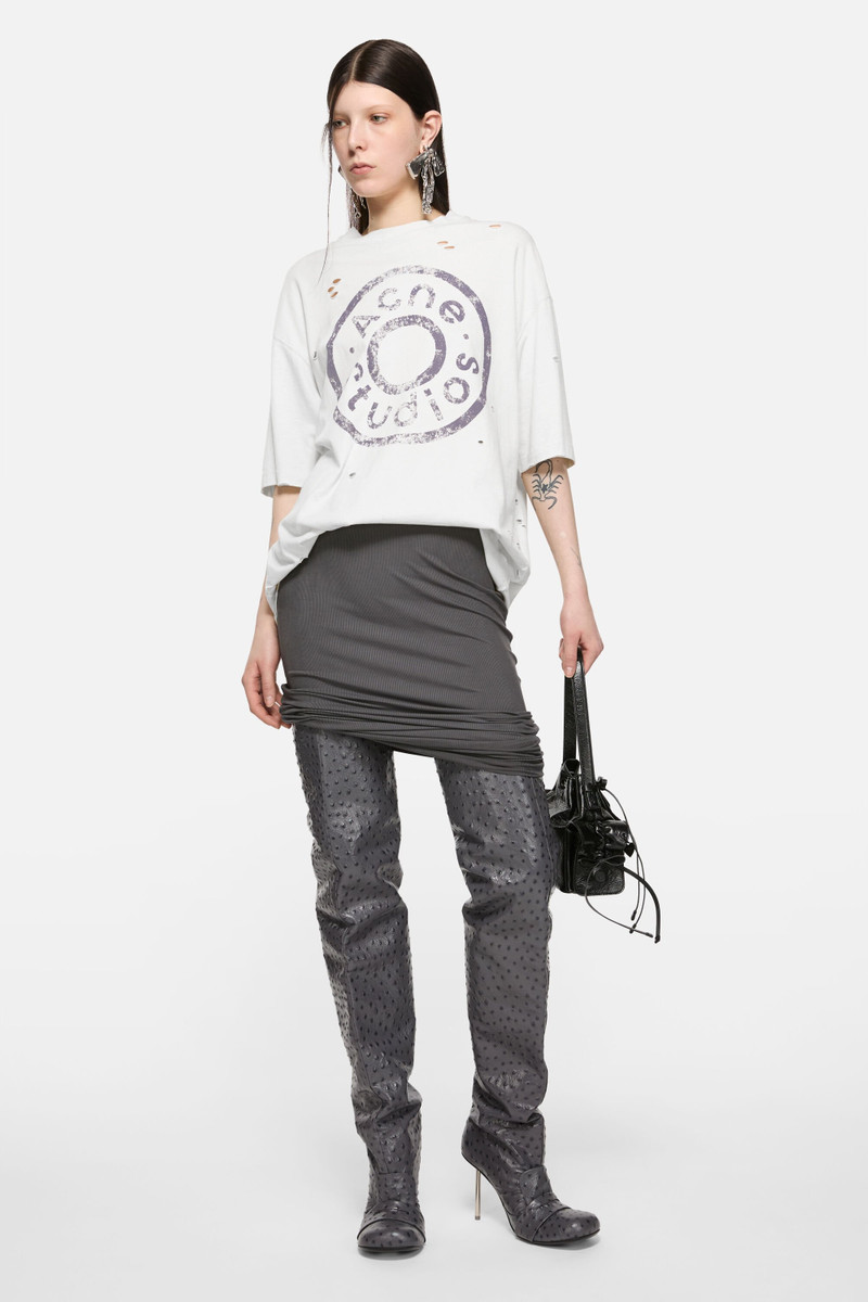Acne Studios Logo t-shirt - Optic White outlook
