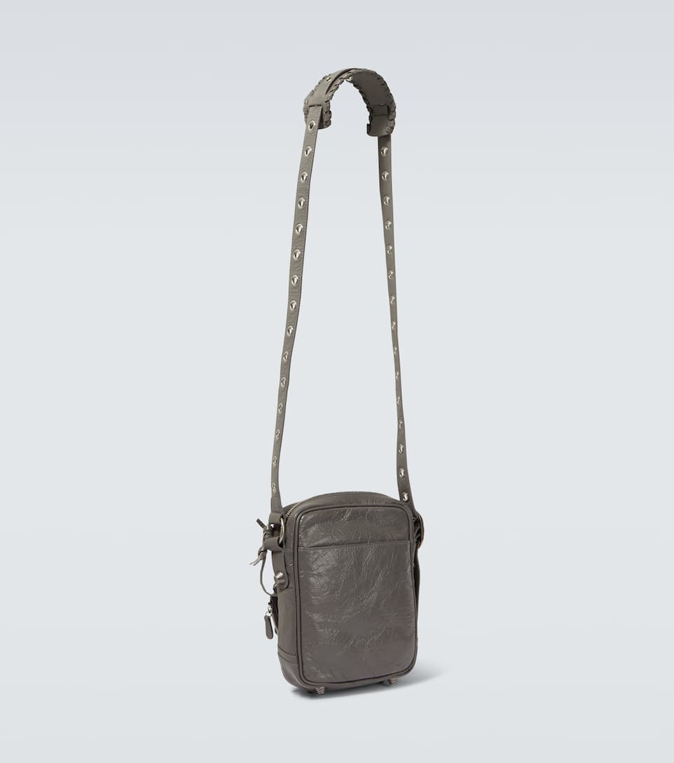 Le Cagole leather crossbody bag - 5