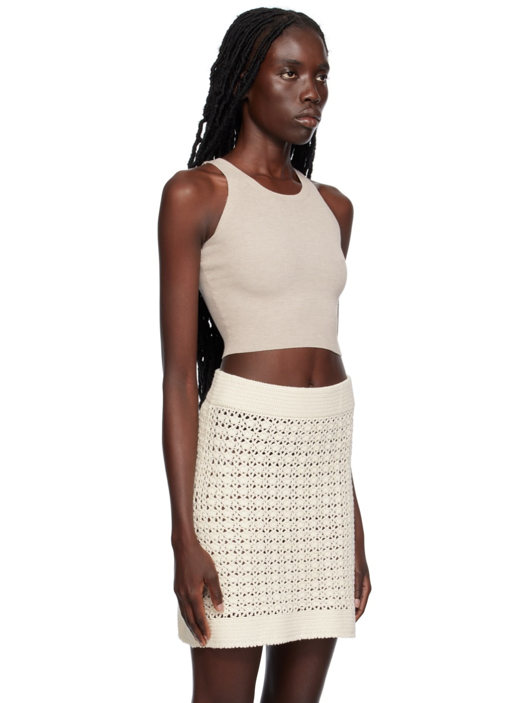Beige Grace Tank Top - 2