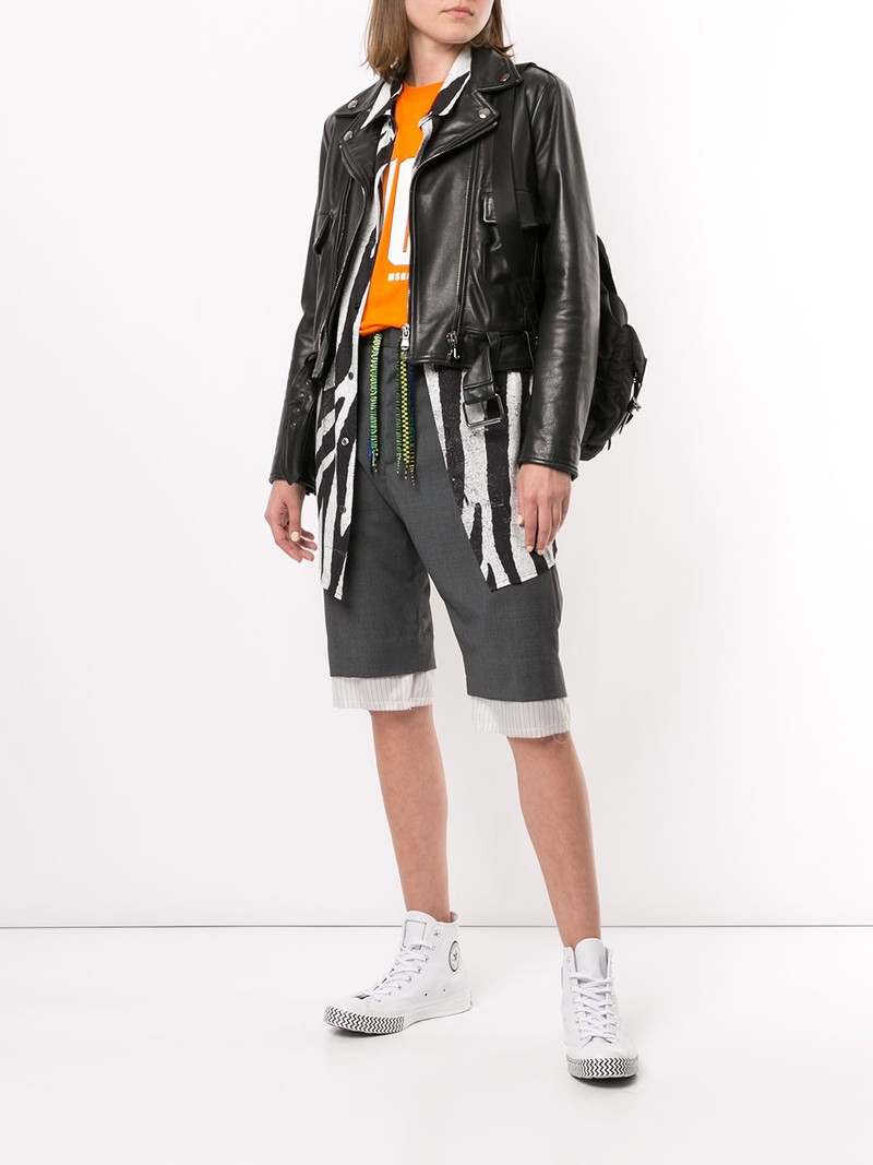 R13 dropped crotch shorts outlook