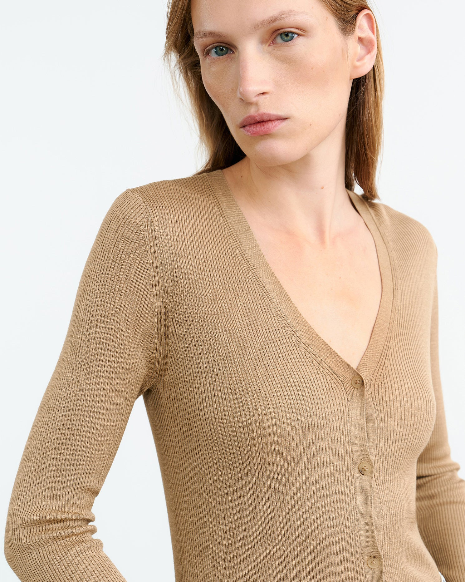 NARI SILK CARDIGAN - 3