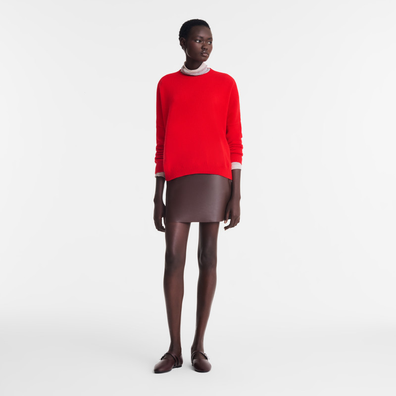 Longchamp Sweater Red - Knit outlook