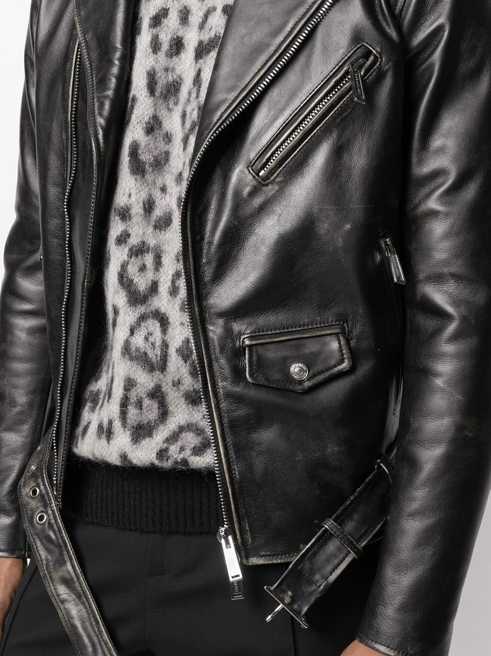 x Ibrahimović Icon leather jacket - 5