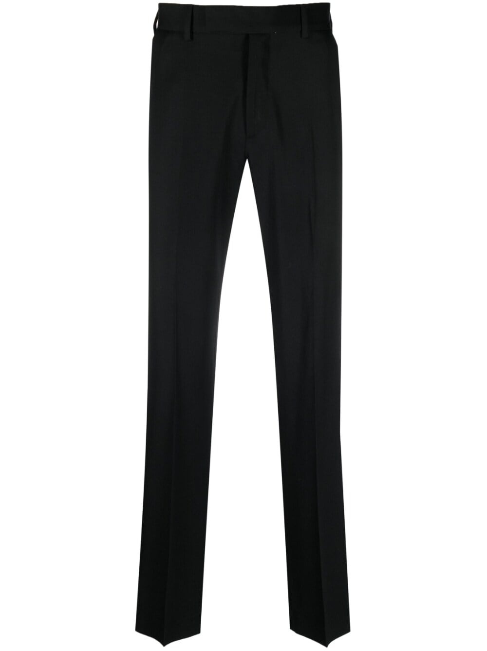 mid-rise straight-leg pants - 1