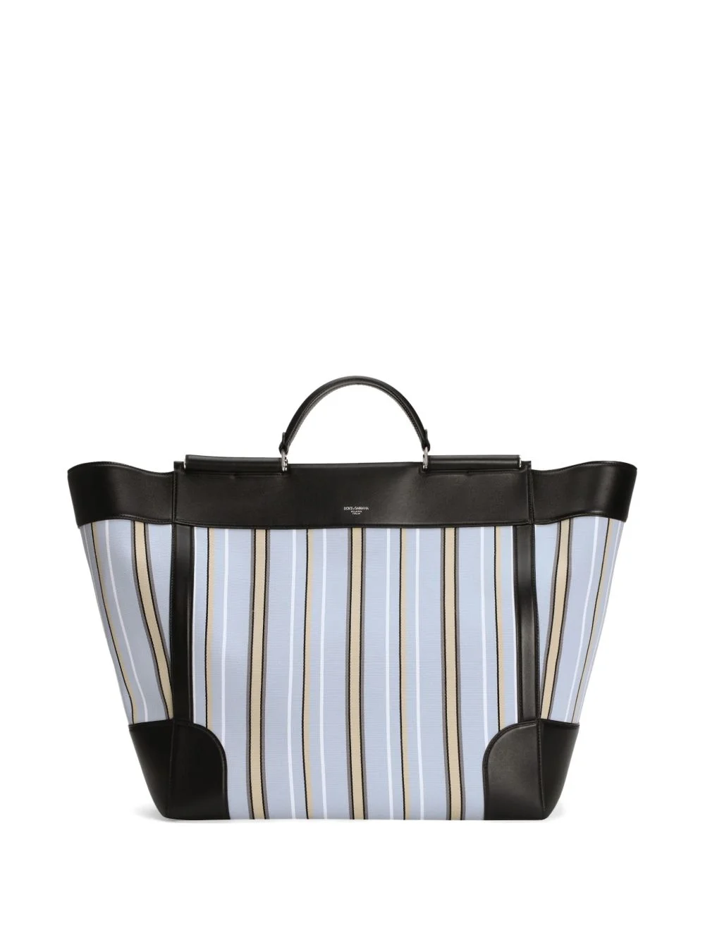 Sicily striped jacquard handbag - 1