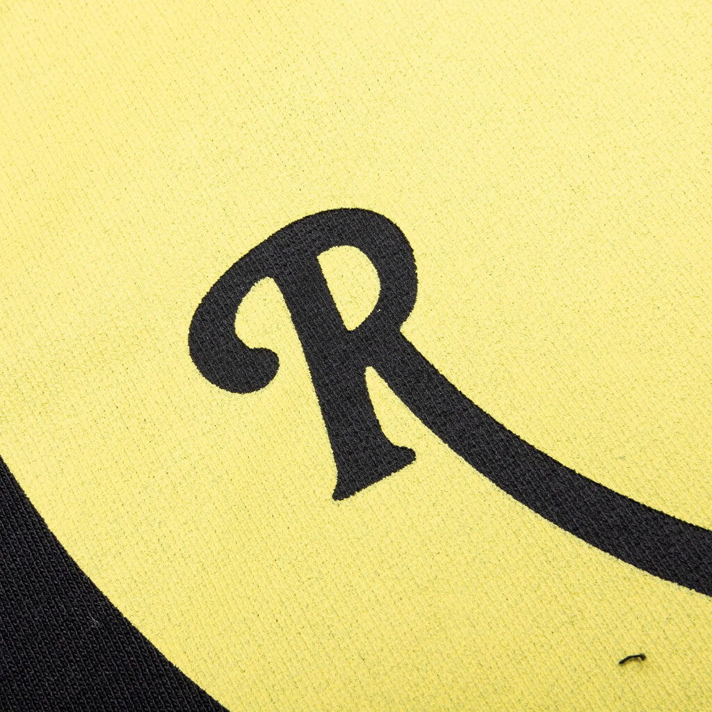 RAF SIMONS X SMILEY SMILEY PRINT 50TH ANNIVERSARY HOODIE - BLACK - 4