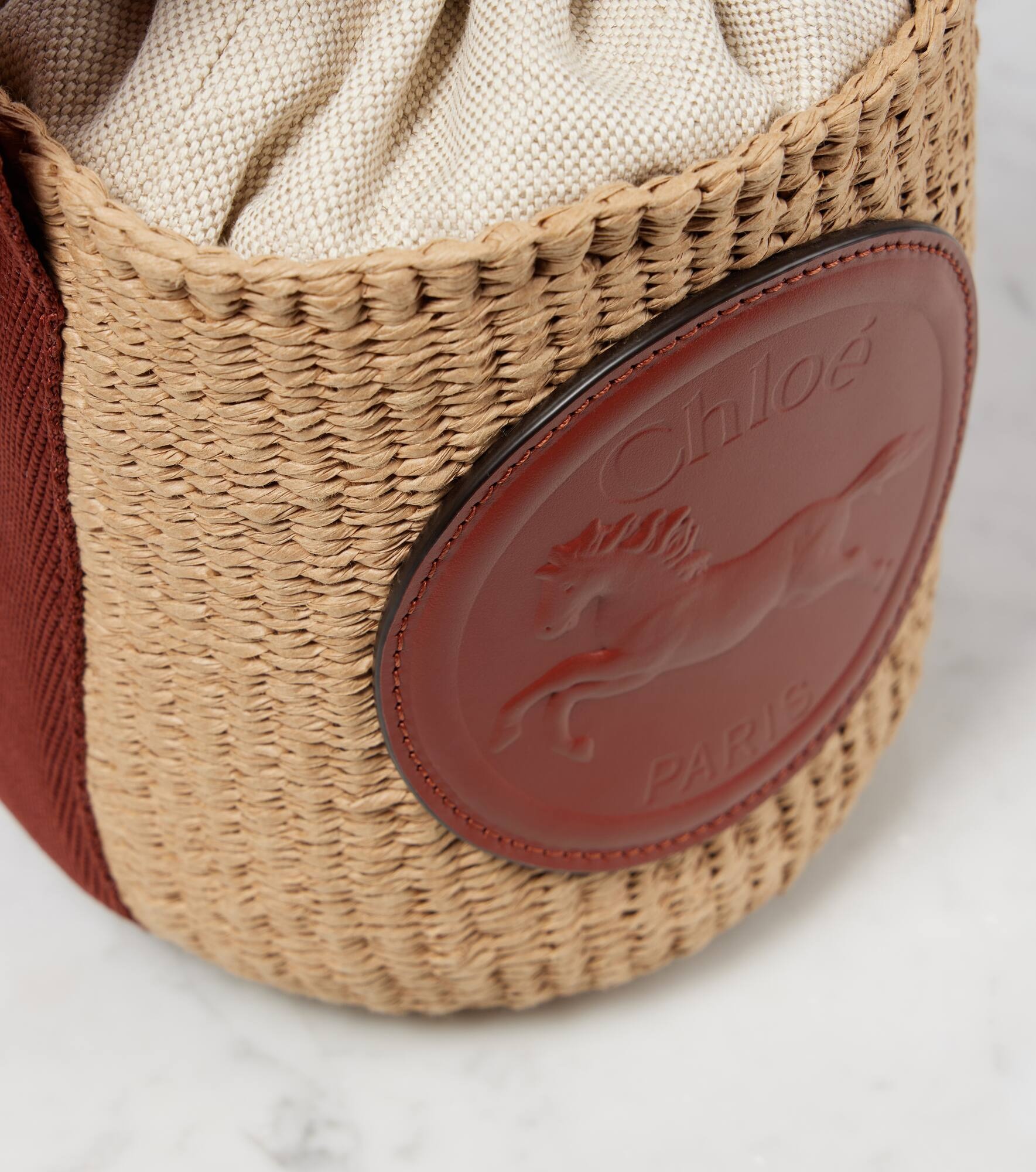 Horse Medal Small bucket bag - 6