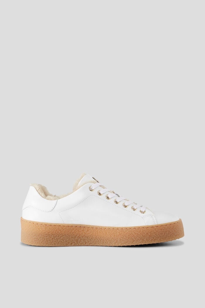 Lucerne Sneakers in White/Brown - 2