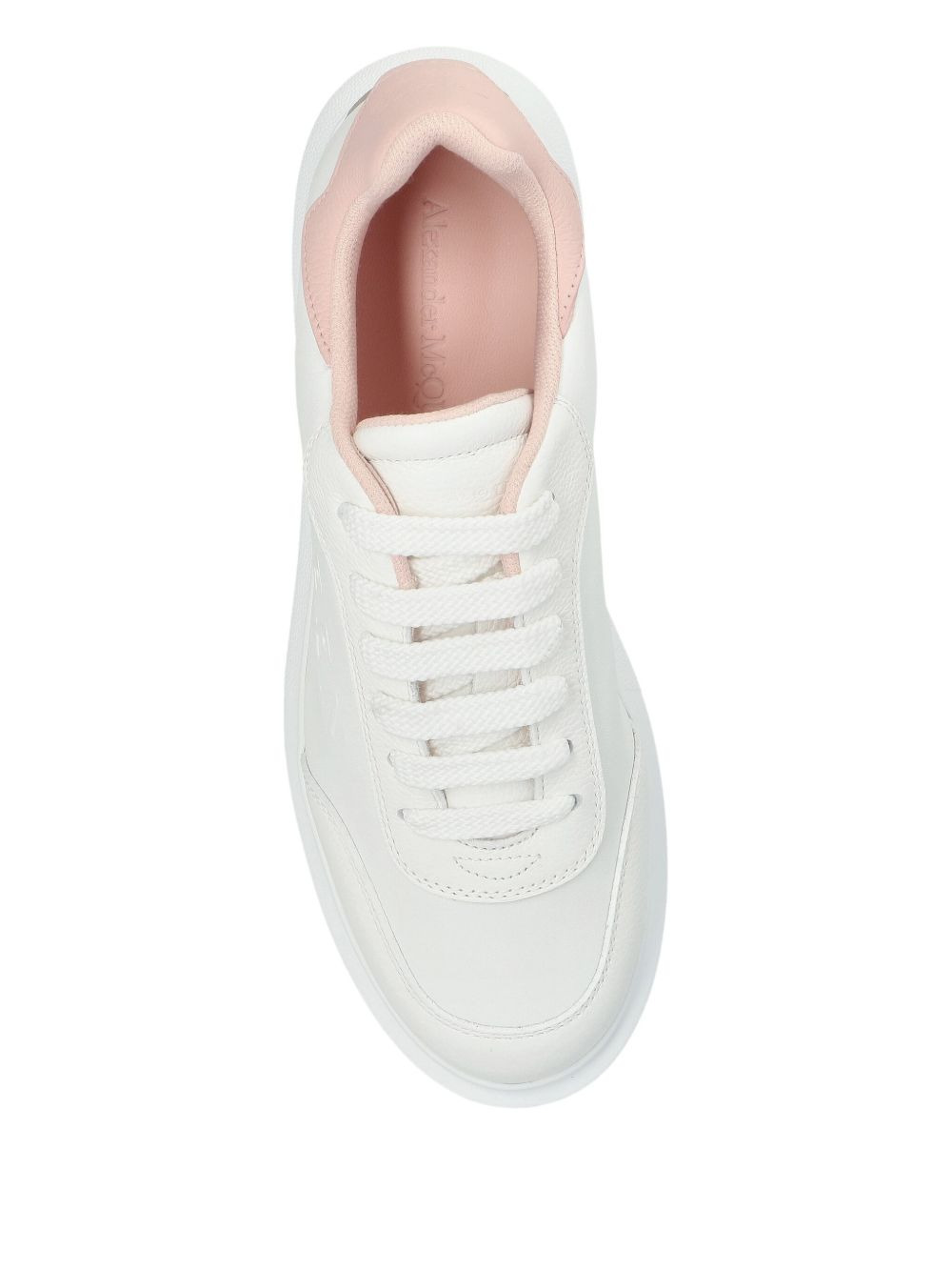 embossed-logo platform trainers - 3