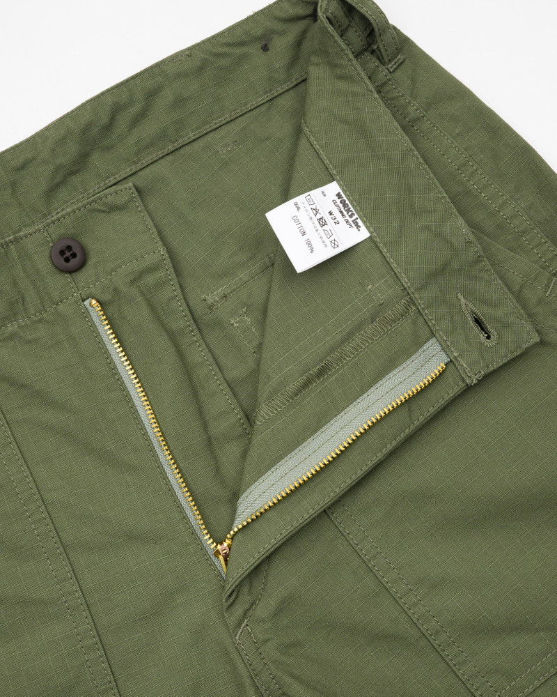 IH-747-GRN 8OZ RIPSTOP BAKER PANTS - ARMY GREEN 9