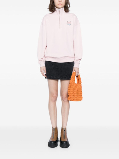 Maison Kitsuné fox-motif cotton sweatshirt outlook