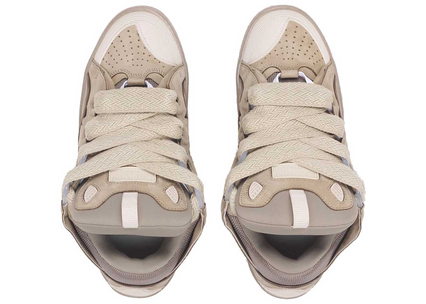 Lanvin Leather Curb Taupe - 2