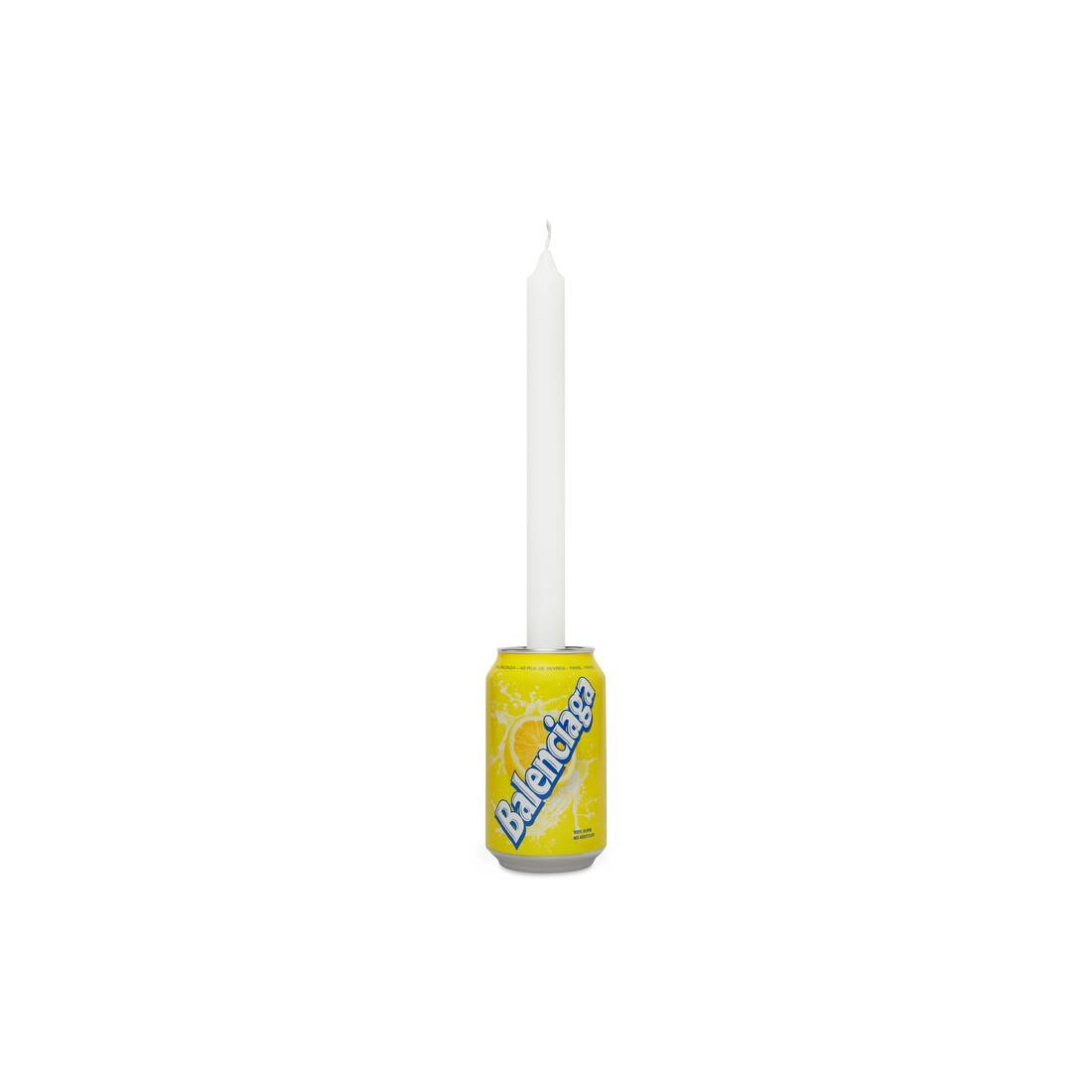 Candle Holder in Yellow - 1