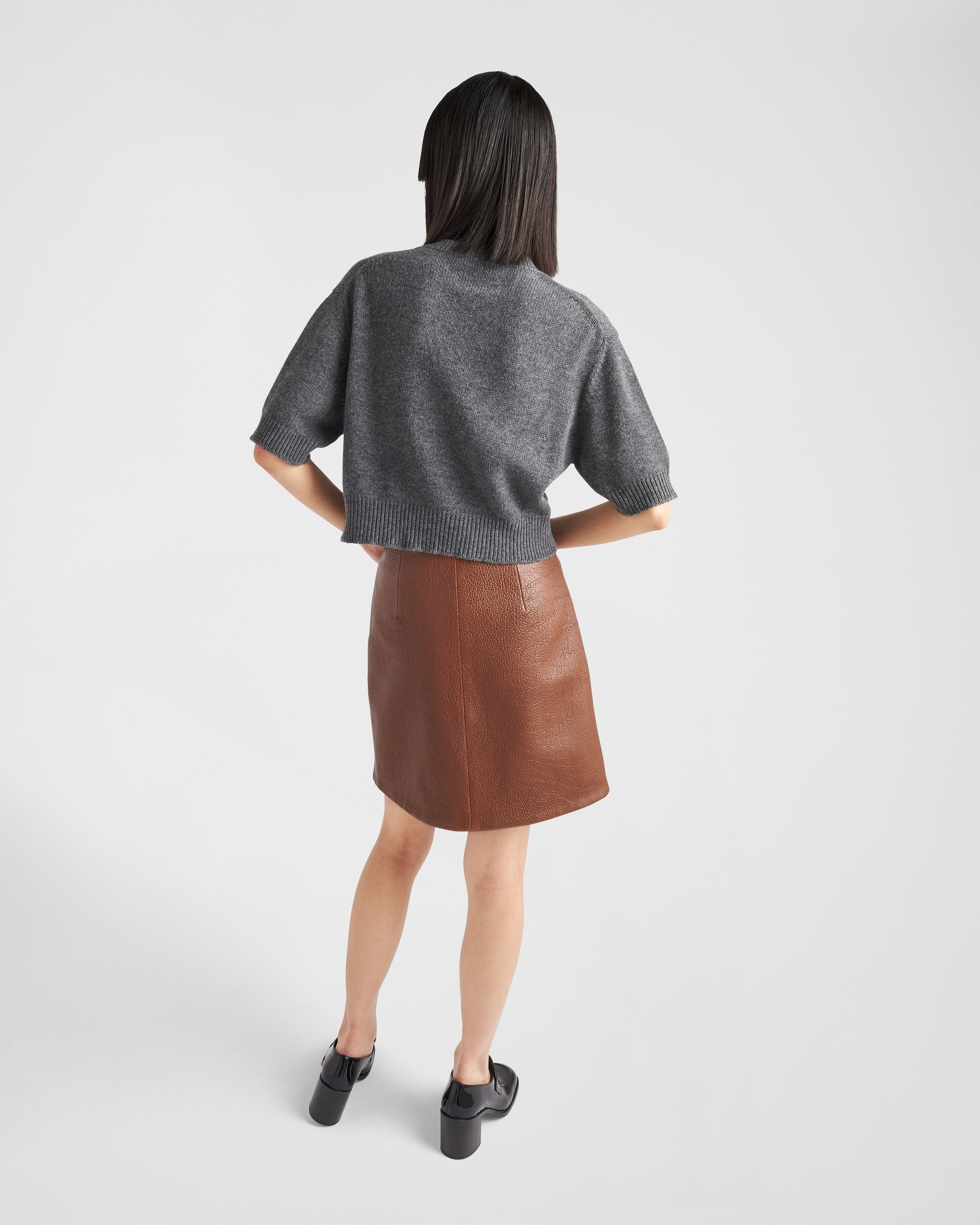 Wool and cashmere crew-neck sweater - 5