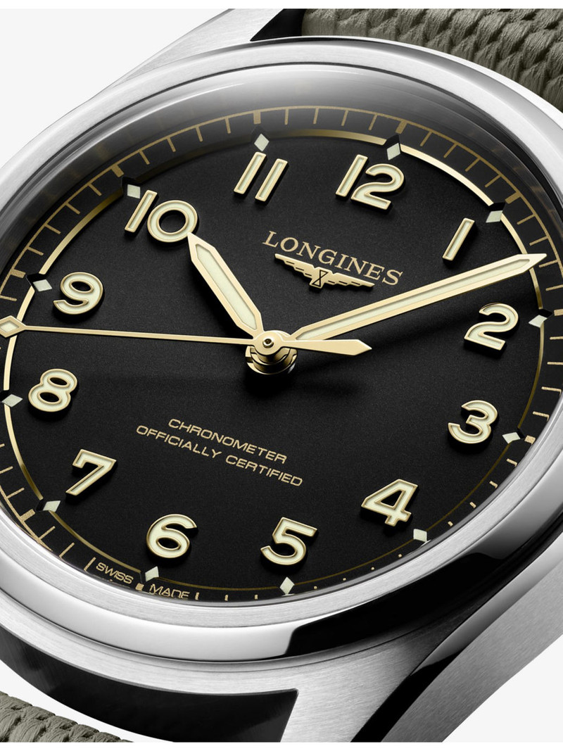 Spirit Pilot Stainless-Steel Automatic Watch 39mm 3