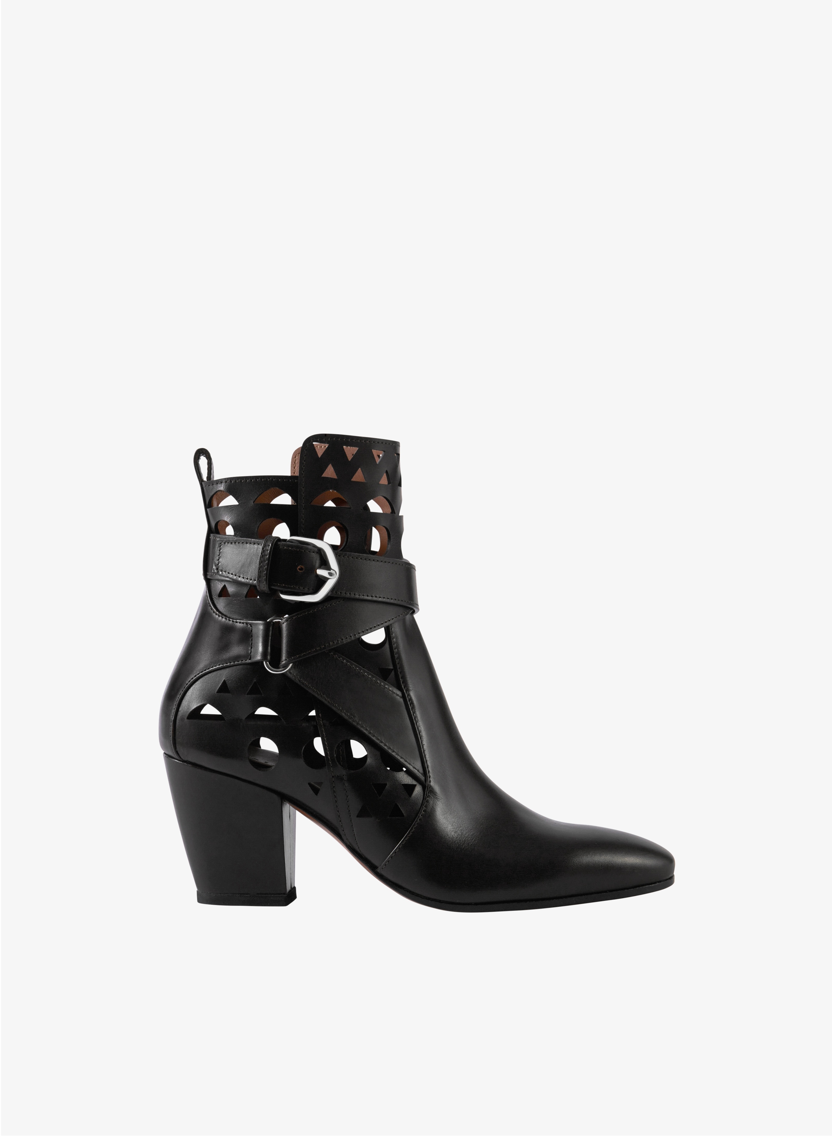 ZIGGY ANKLE BOOTS IN LAMBSKIN - 1