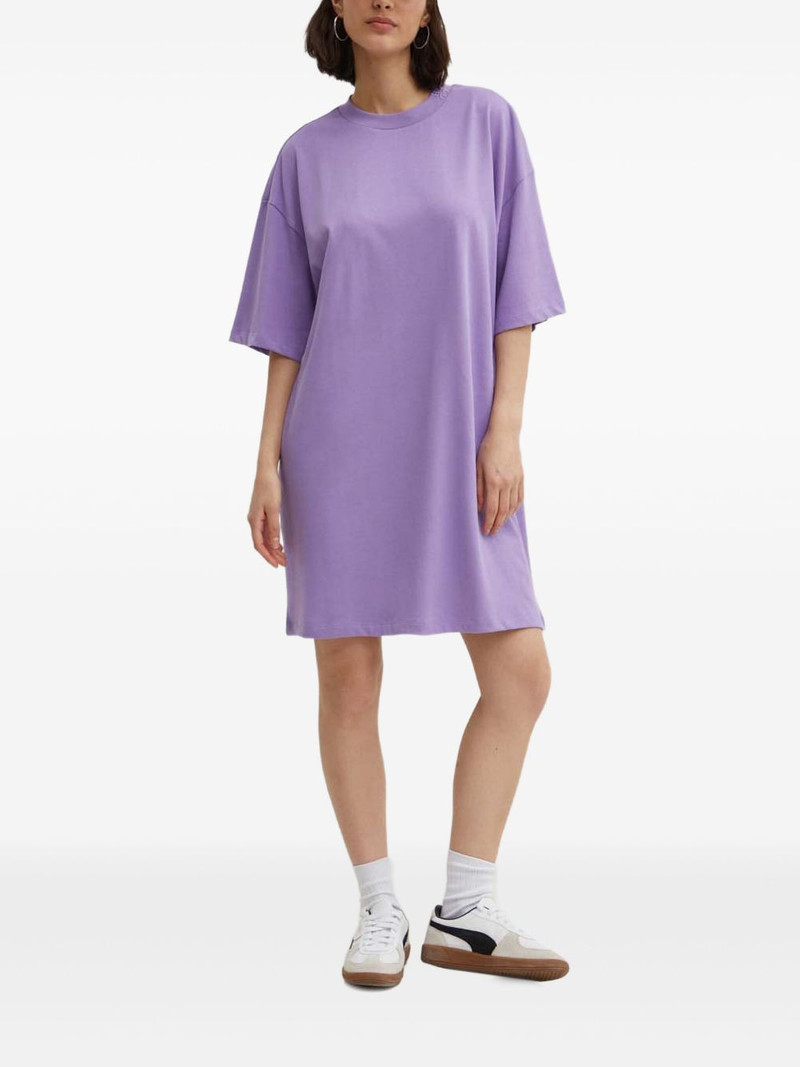 HUGO Embroidered t-shirt mini dress outlook