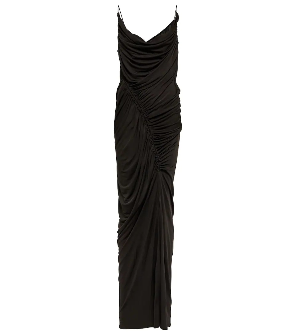 Ruched jersey maxi dress - 1