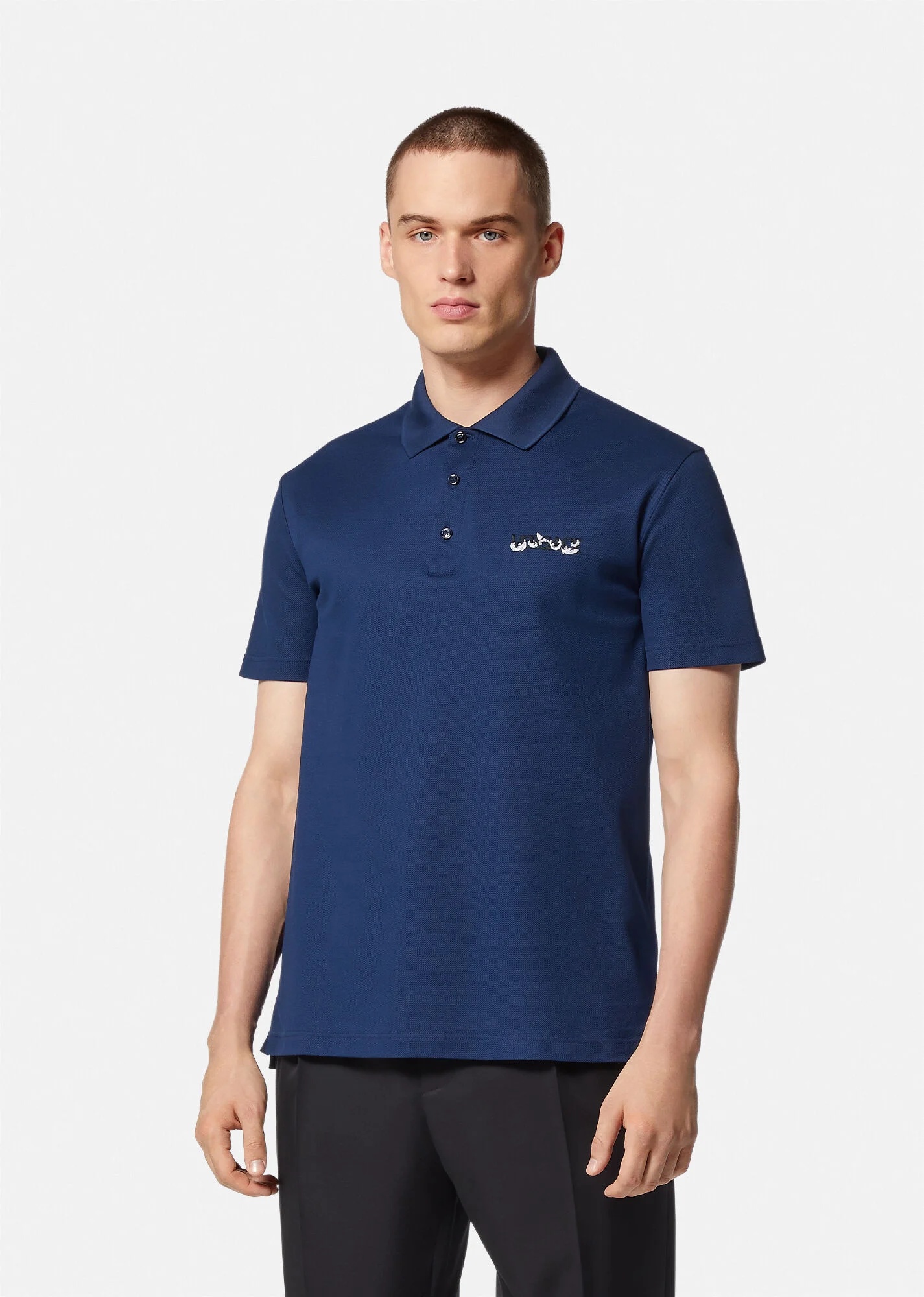 Barocco Logo Polo Shirt - 3