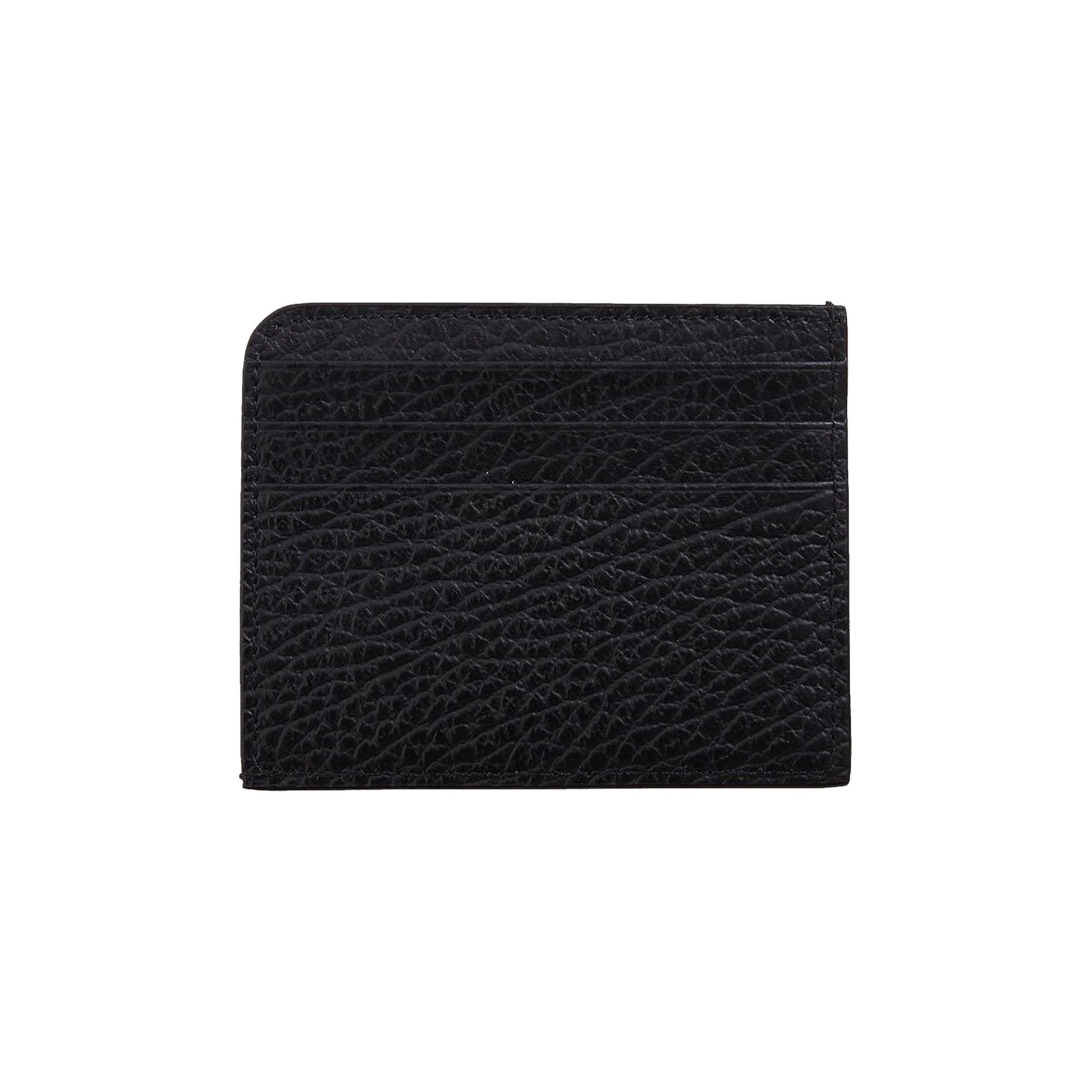 Maison Margiela Four Stitches Horizontal Card Holder 'Black' - 2