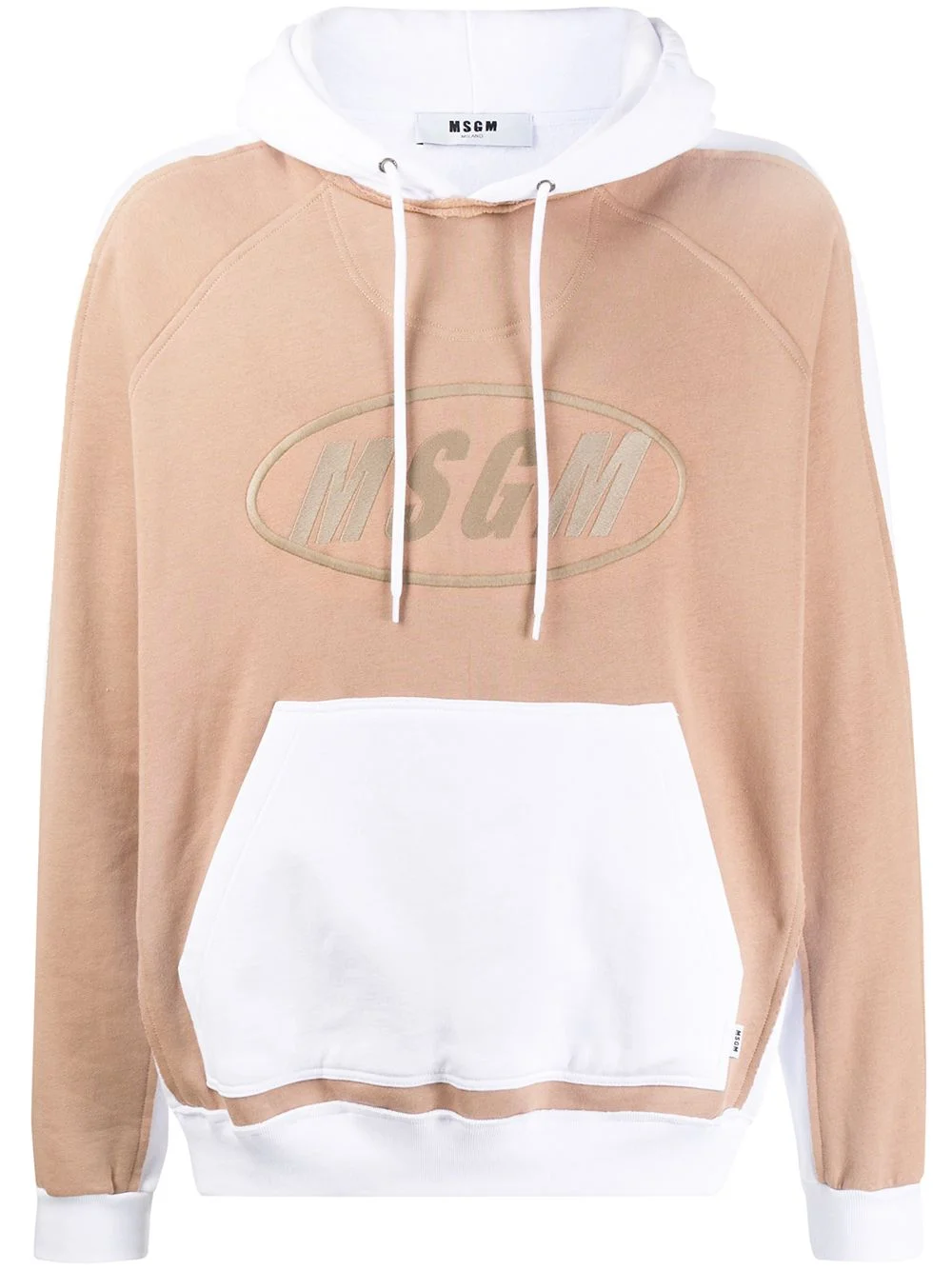 logo hooded sweatshirt - 1
