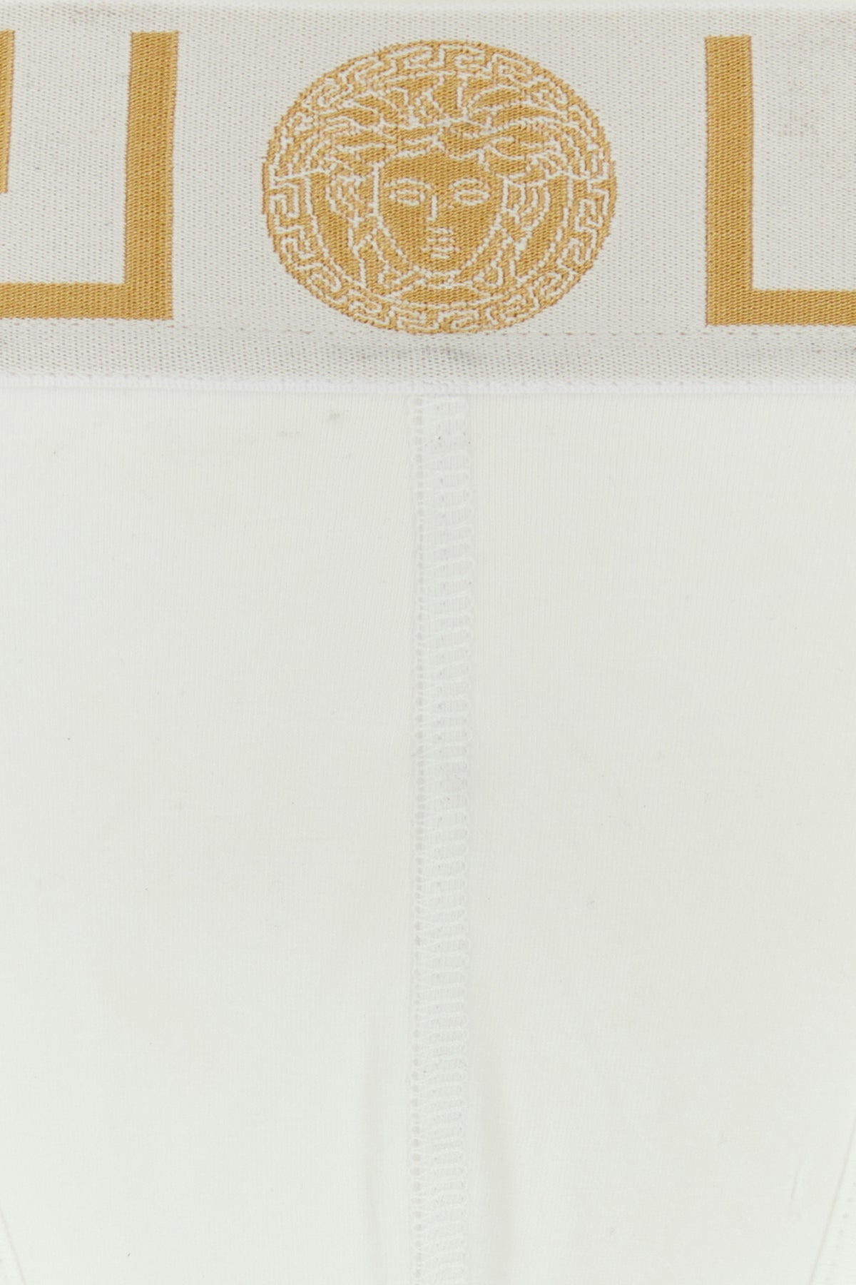 White stretch cotton brief - 3