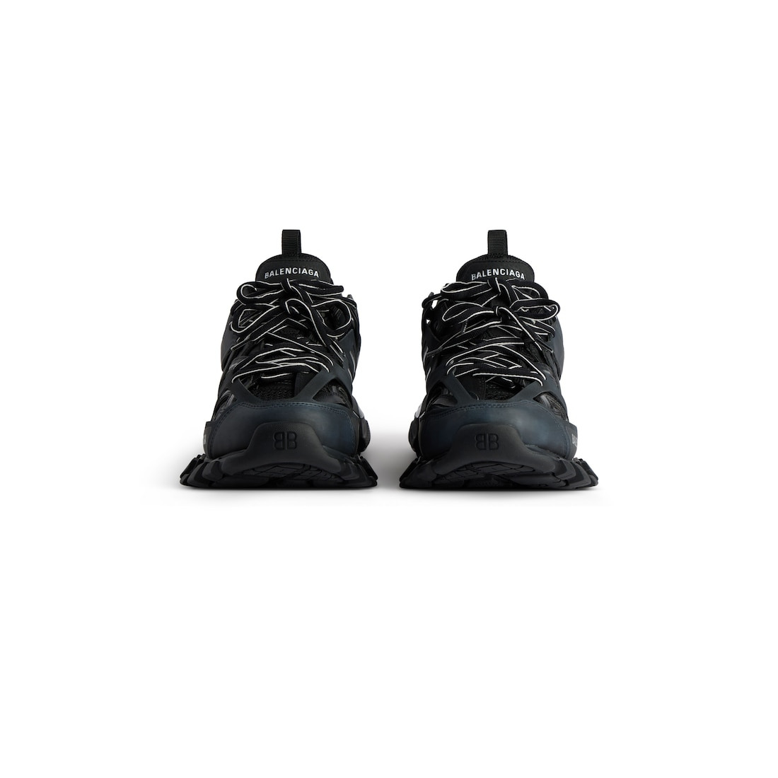 Men's Track Sneaker in Black - 3