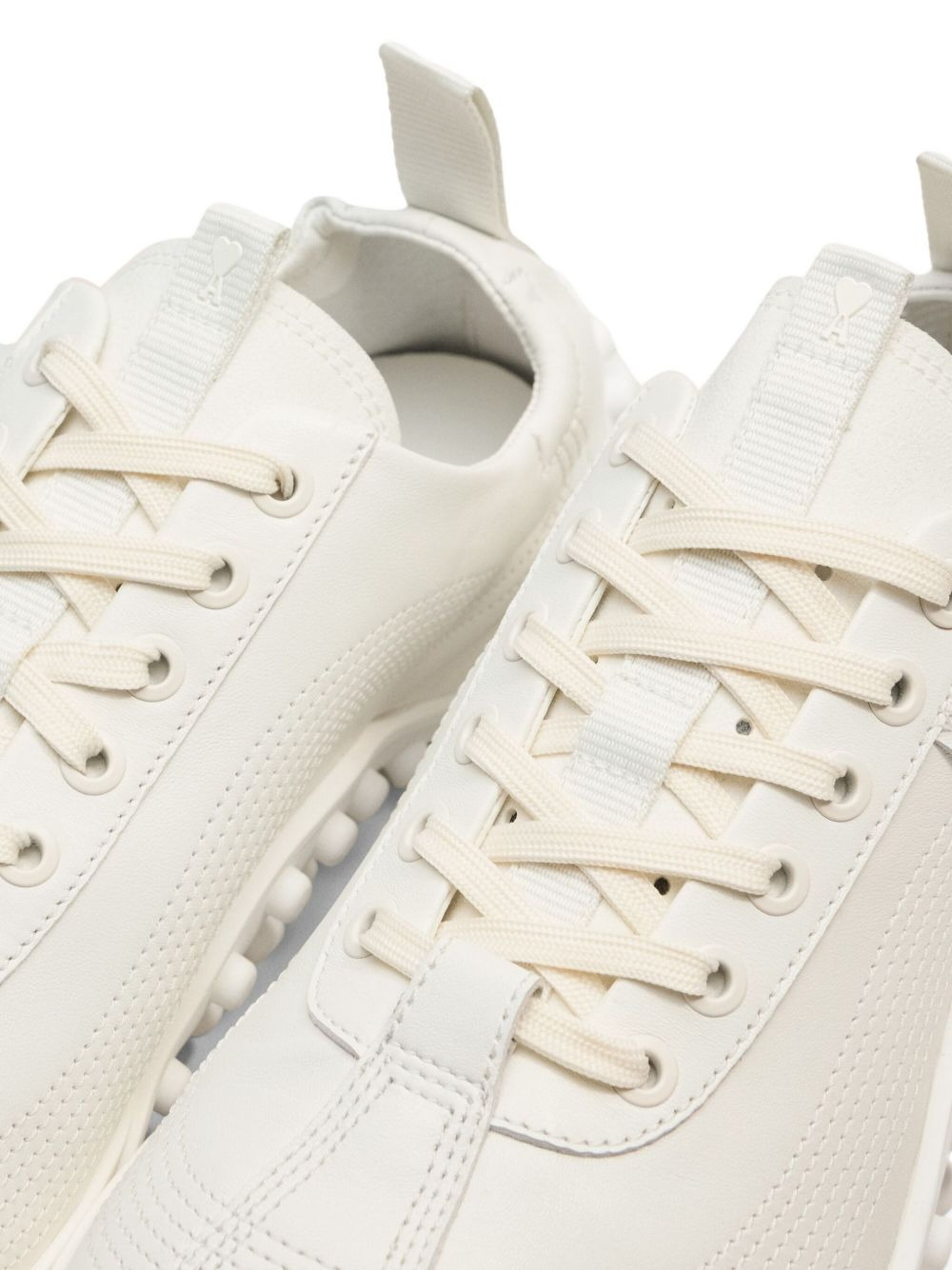 logo-tag sneakers - 4