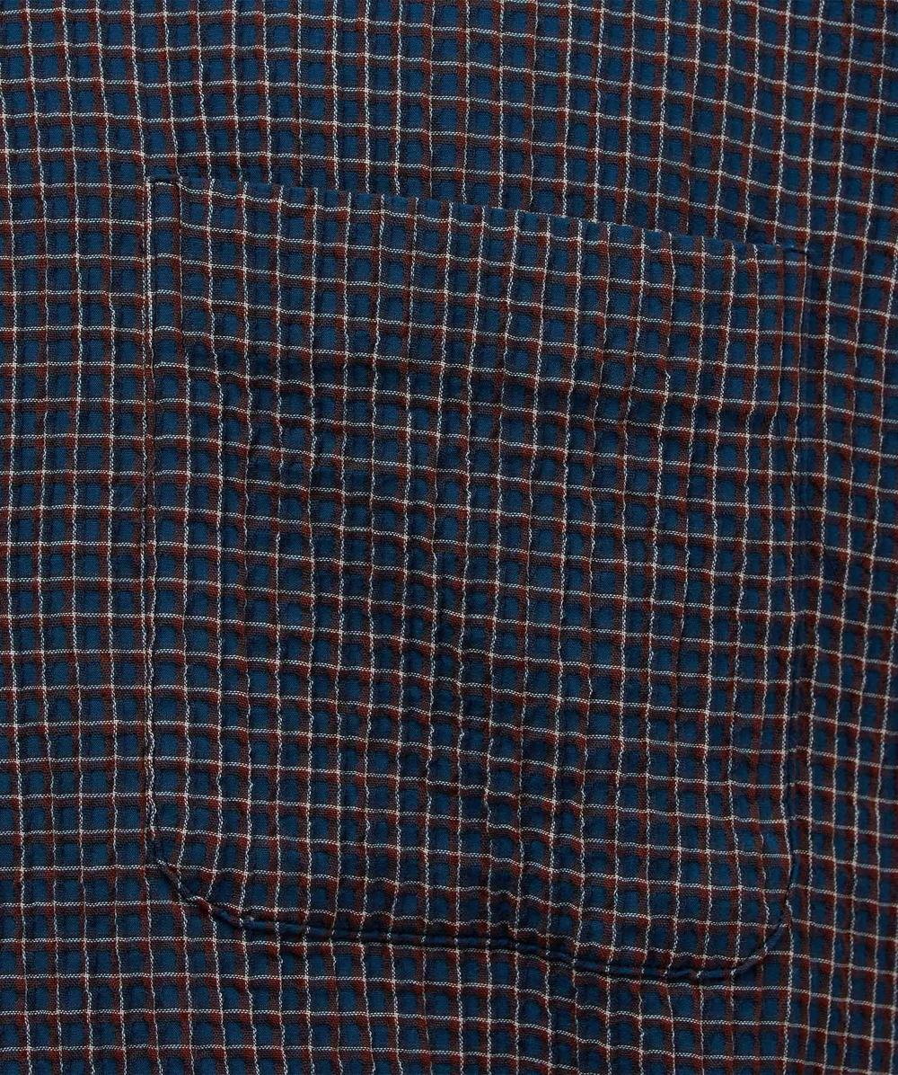 Open B.D. plaid shirt - 4