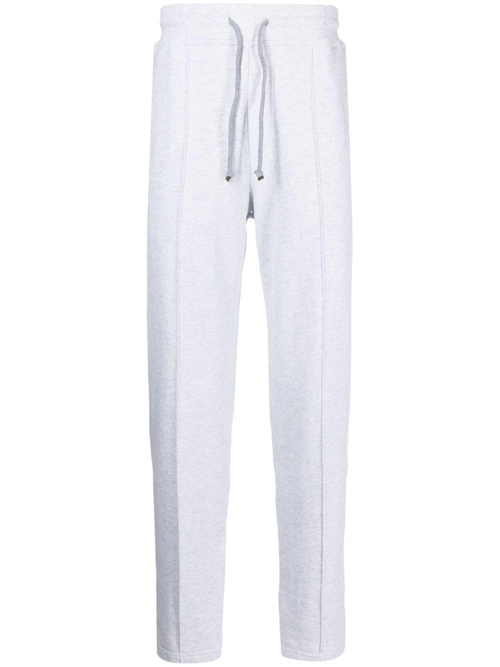 drawstring cotton track trousers - 1