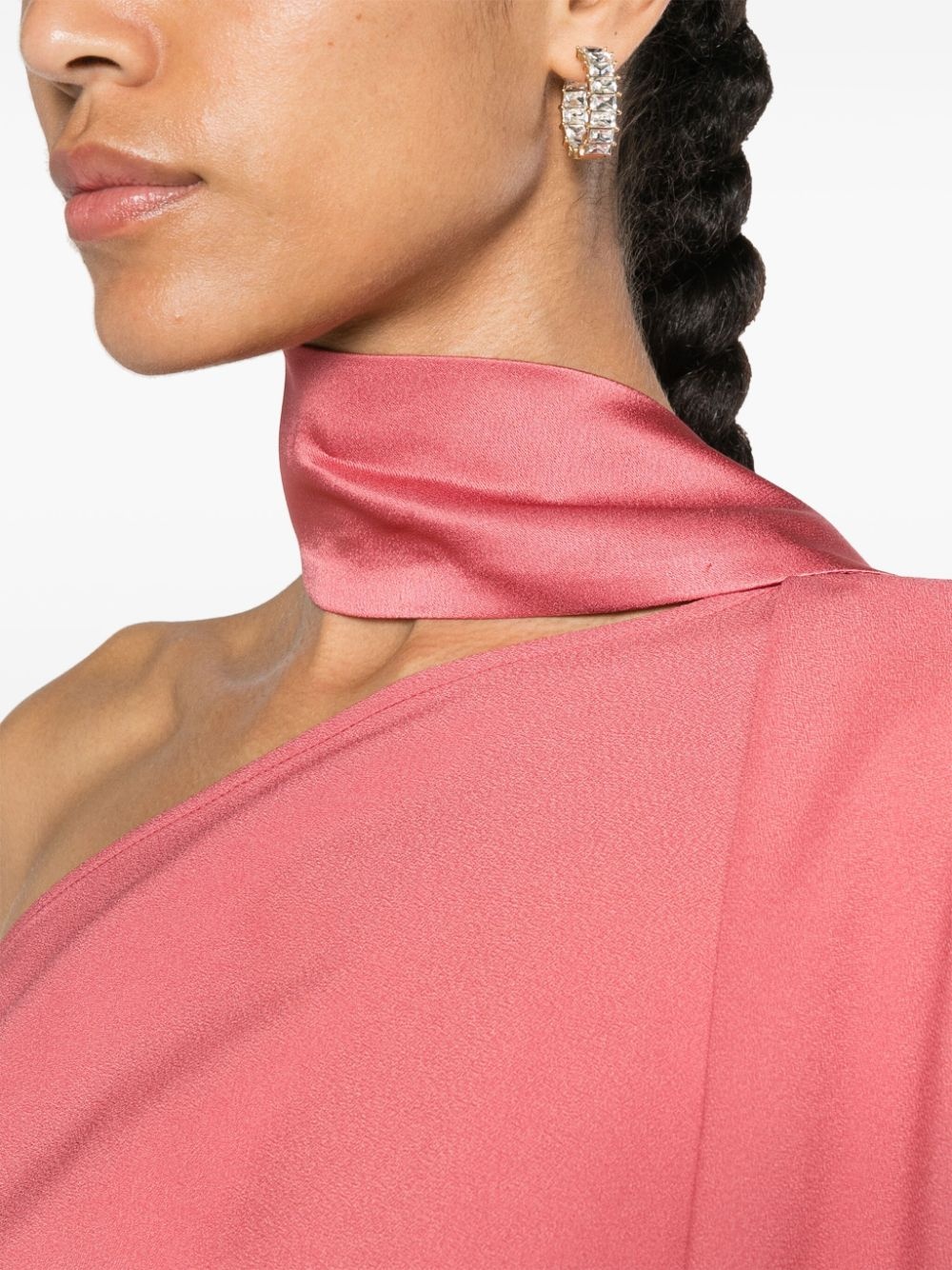 Taylor belted crepe kaftan - 5