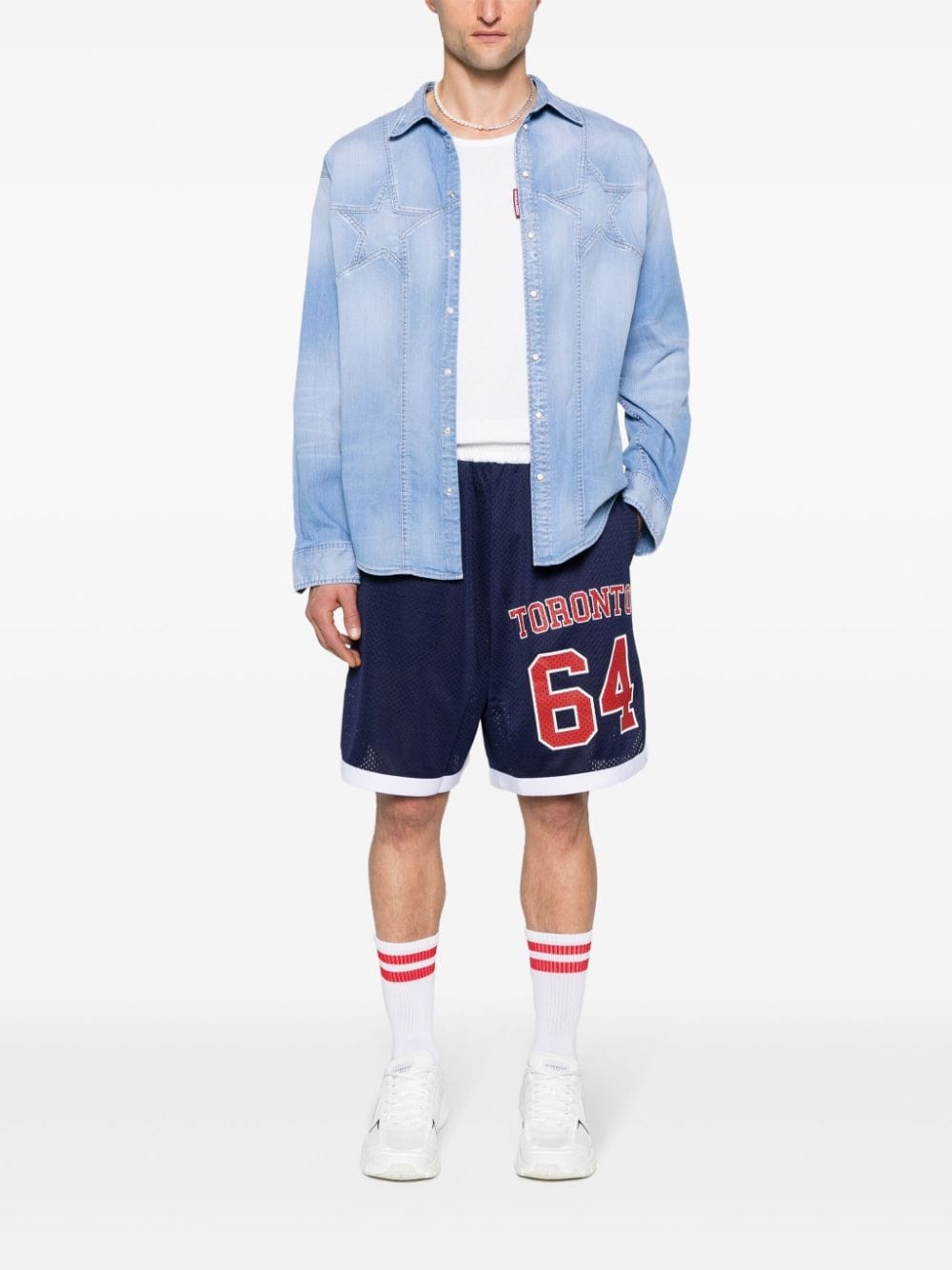 Twin Stars denim shirt - 2