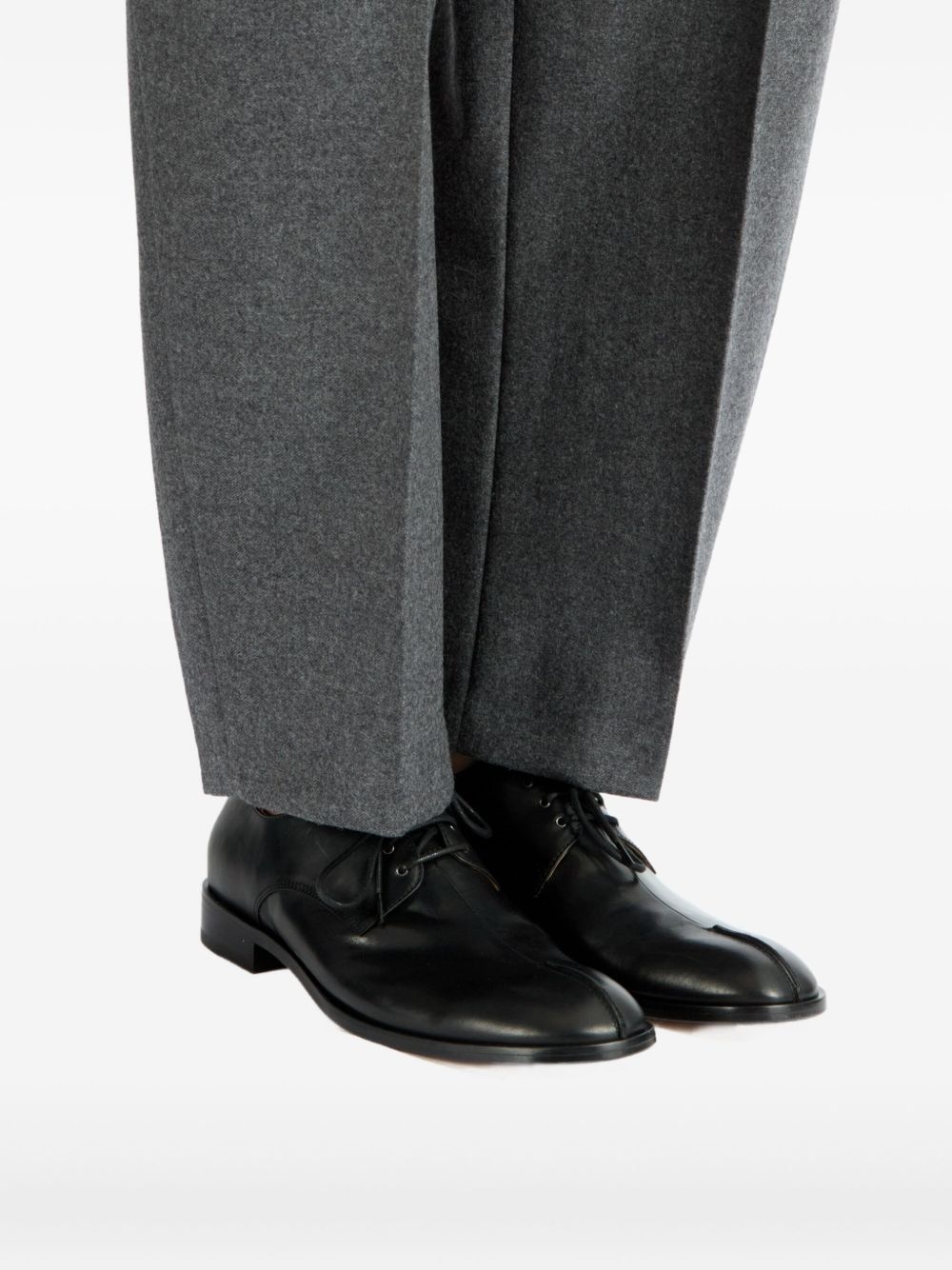 lace-up derby shoes - 6