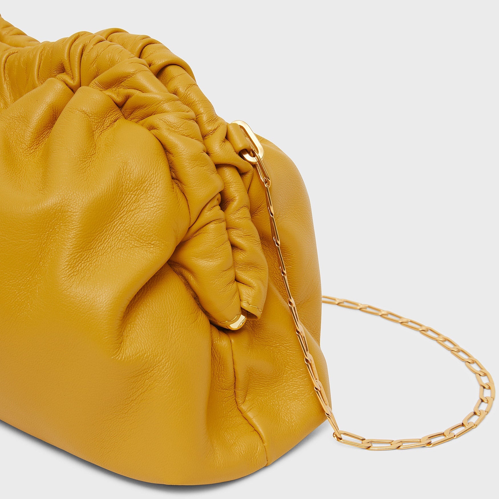 CHAIN MINI CLOUD CLUTCH - 4