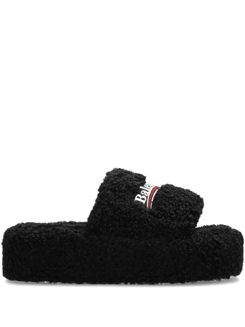 Balenciaga Women Slide "Furry Platform" - 1