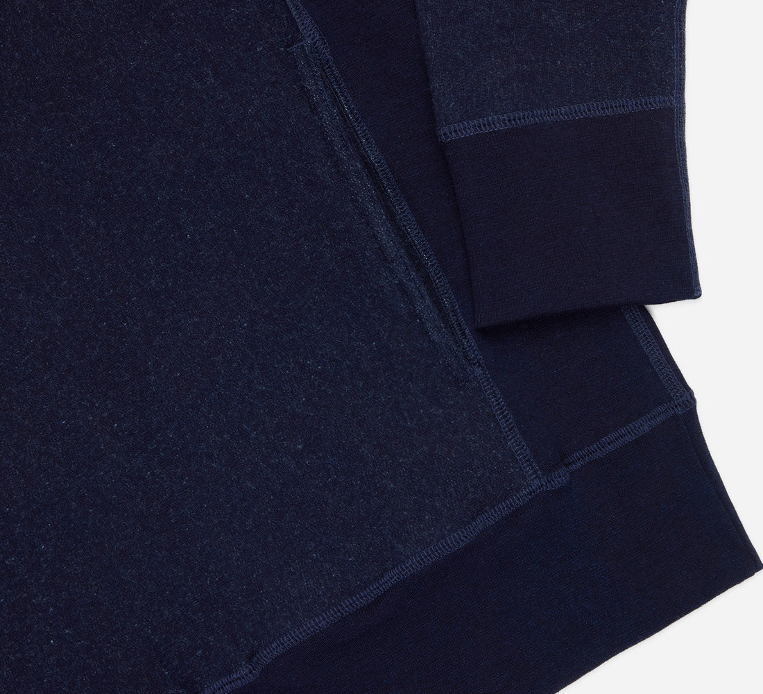 Heavyweight Pullover Hoody - Indigo - 2