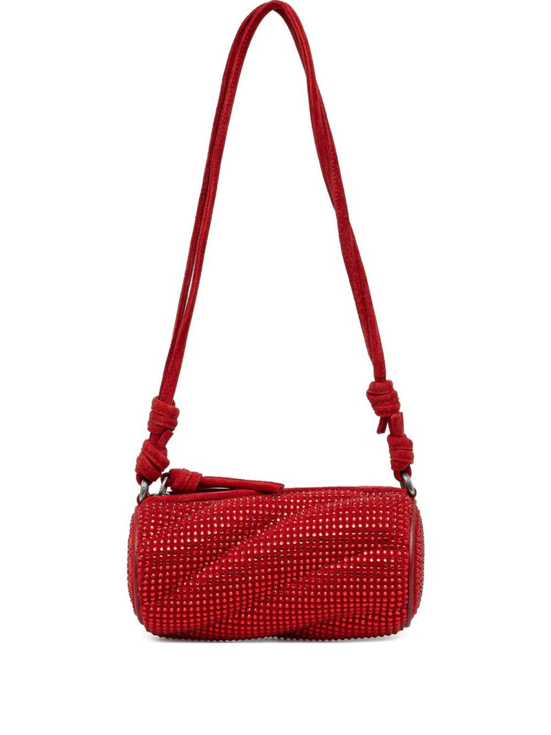 micro Mella crystal-embellished shoulder bag 1