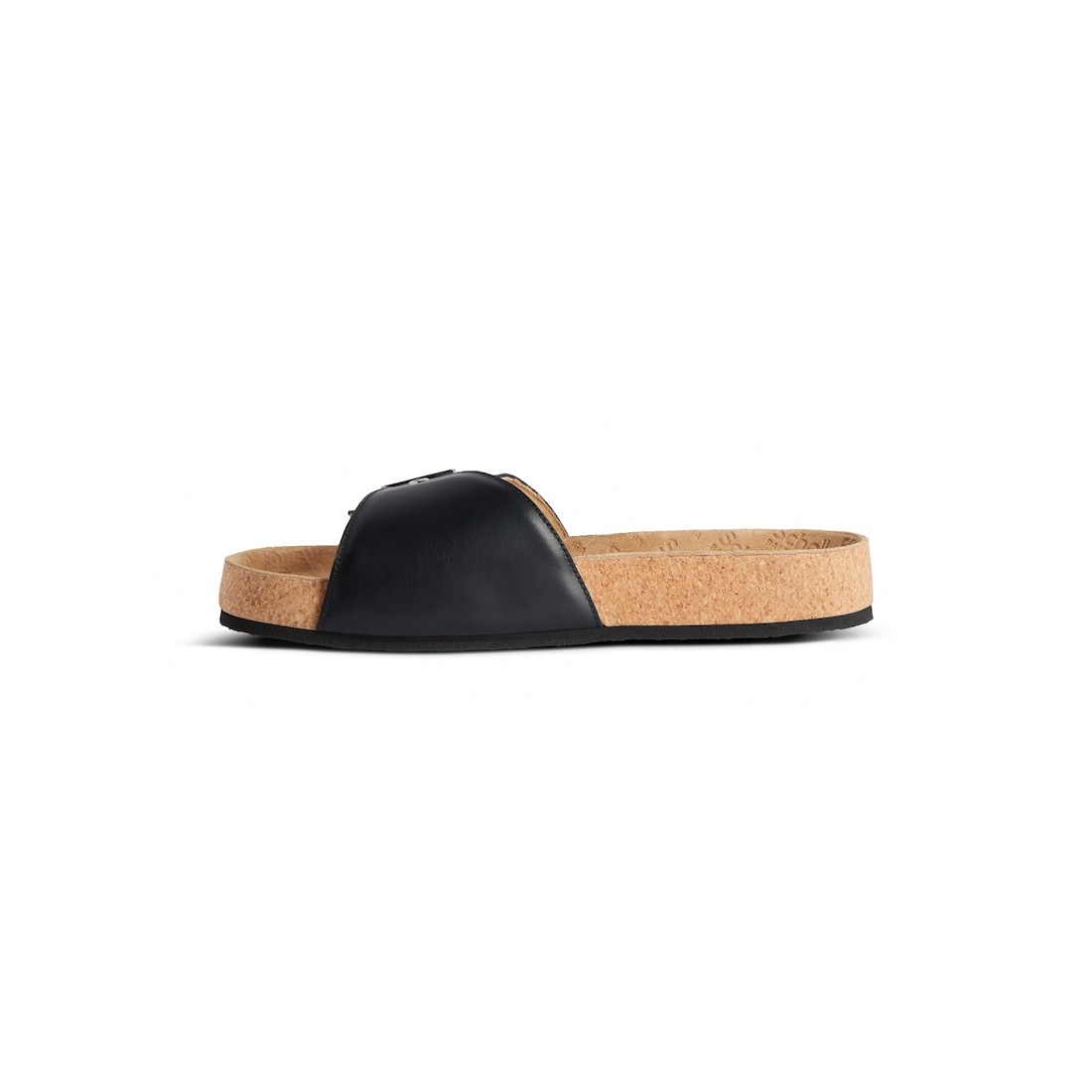 Men's Balenciaga I Scholl Flat Sandal in Black - 4