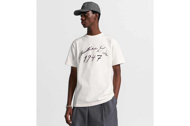 Handwritten Christian Dior Relaxed-Fit T-Shirt 2