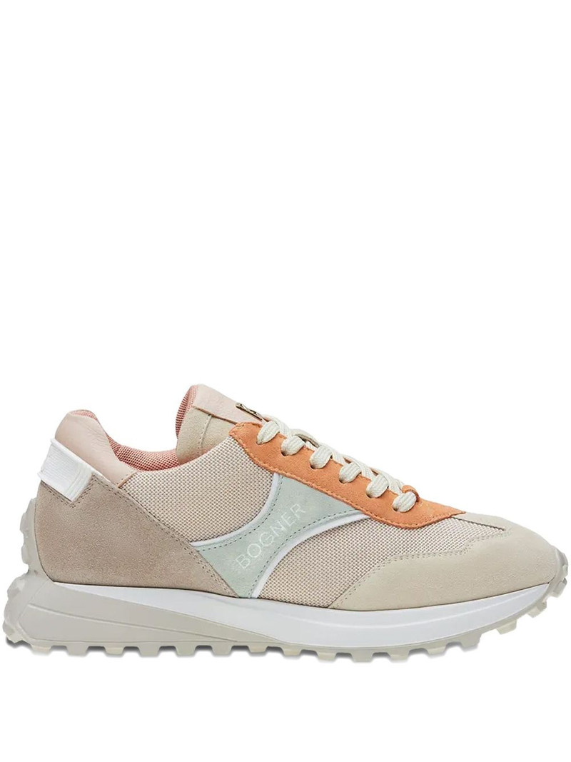 panelled sneakers 1