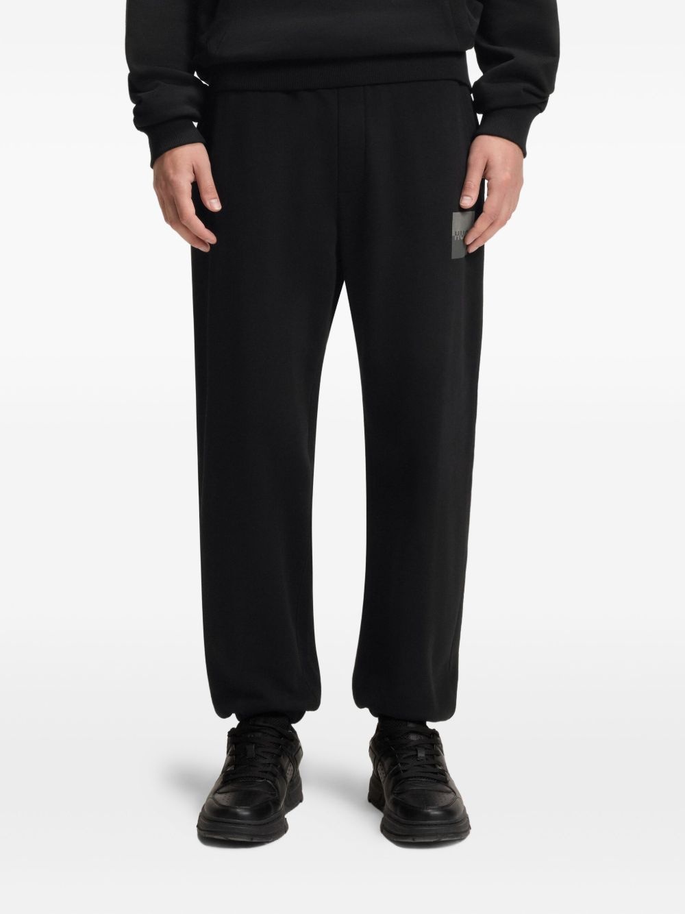 logo-patch track pants - 4