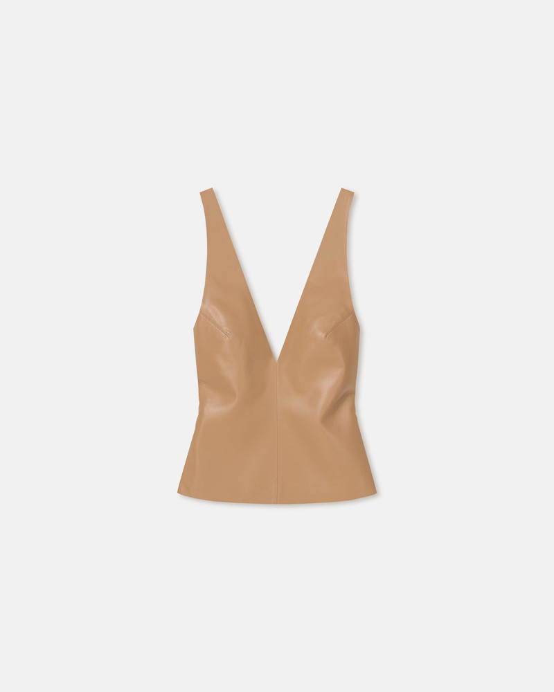 Wool Jersey and Okobor™ Alt-Leather Top 5