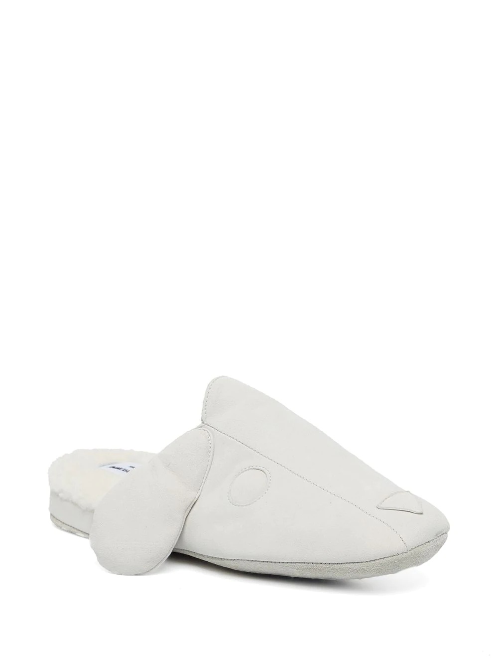 Hector shearling-lined slippers - 2